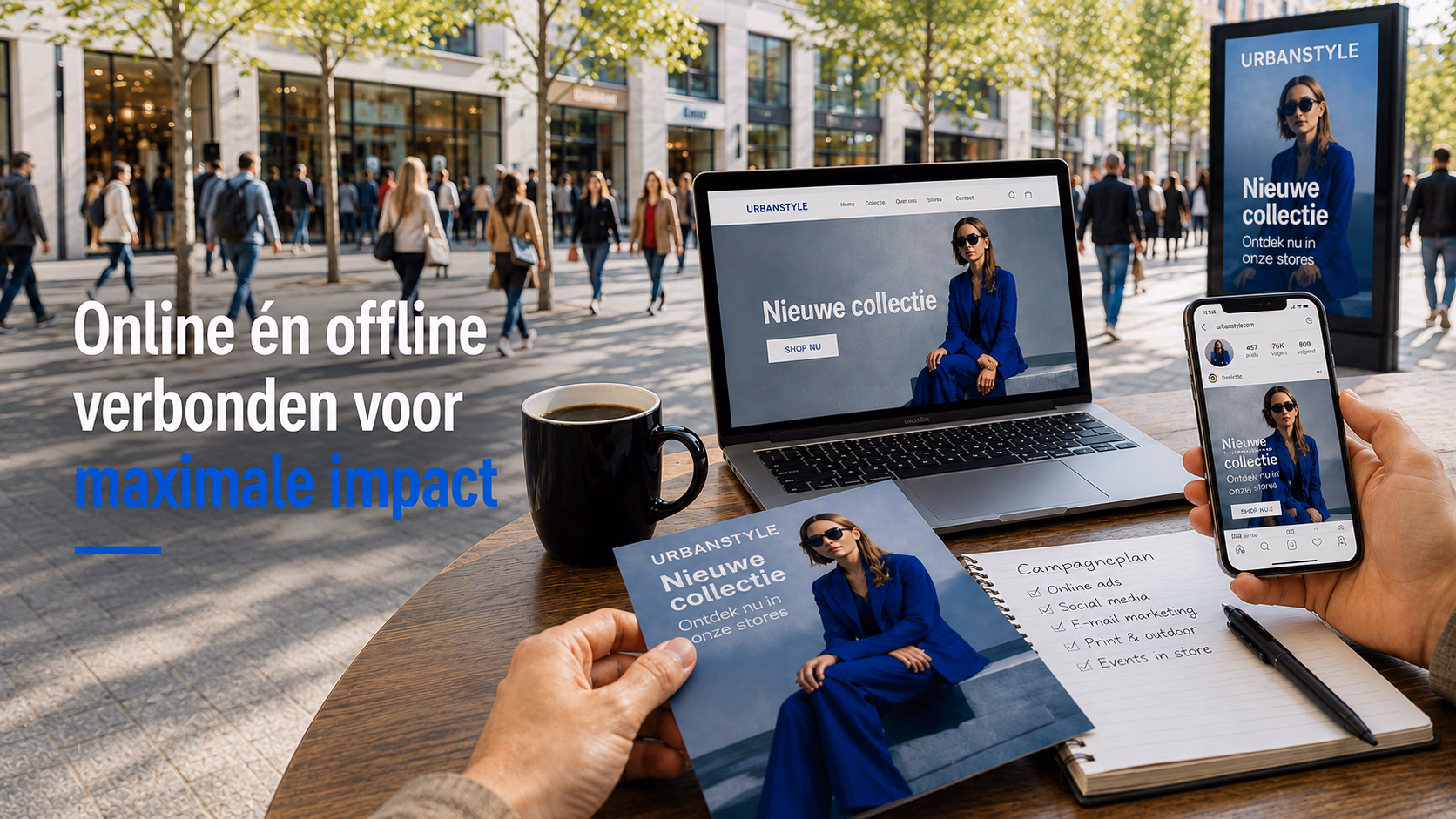 Banner marketing online en offline, Nederlandse versie