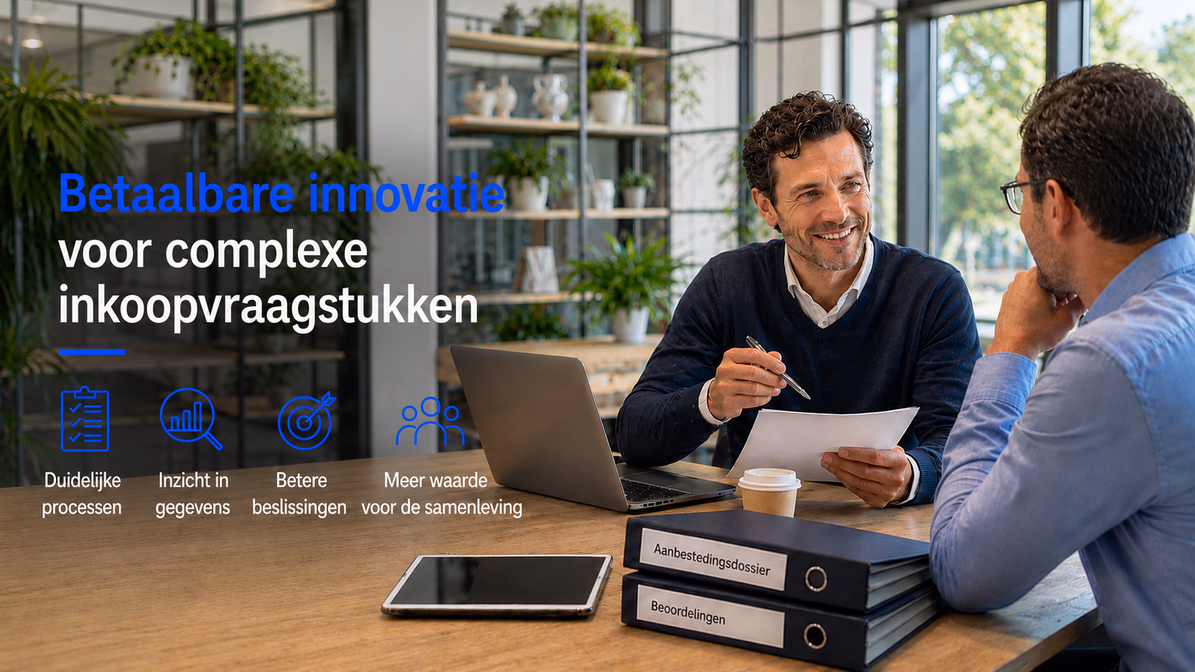 Banner innovatie inkoop, Nederlandse versie