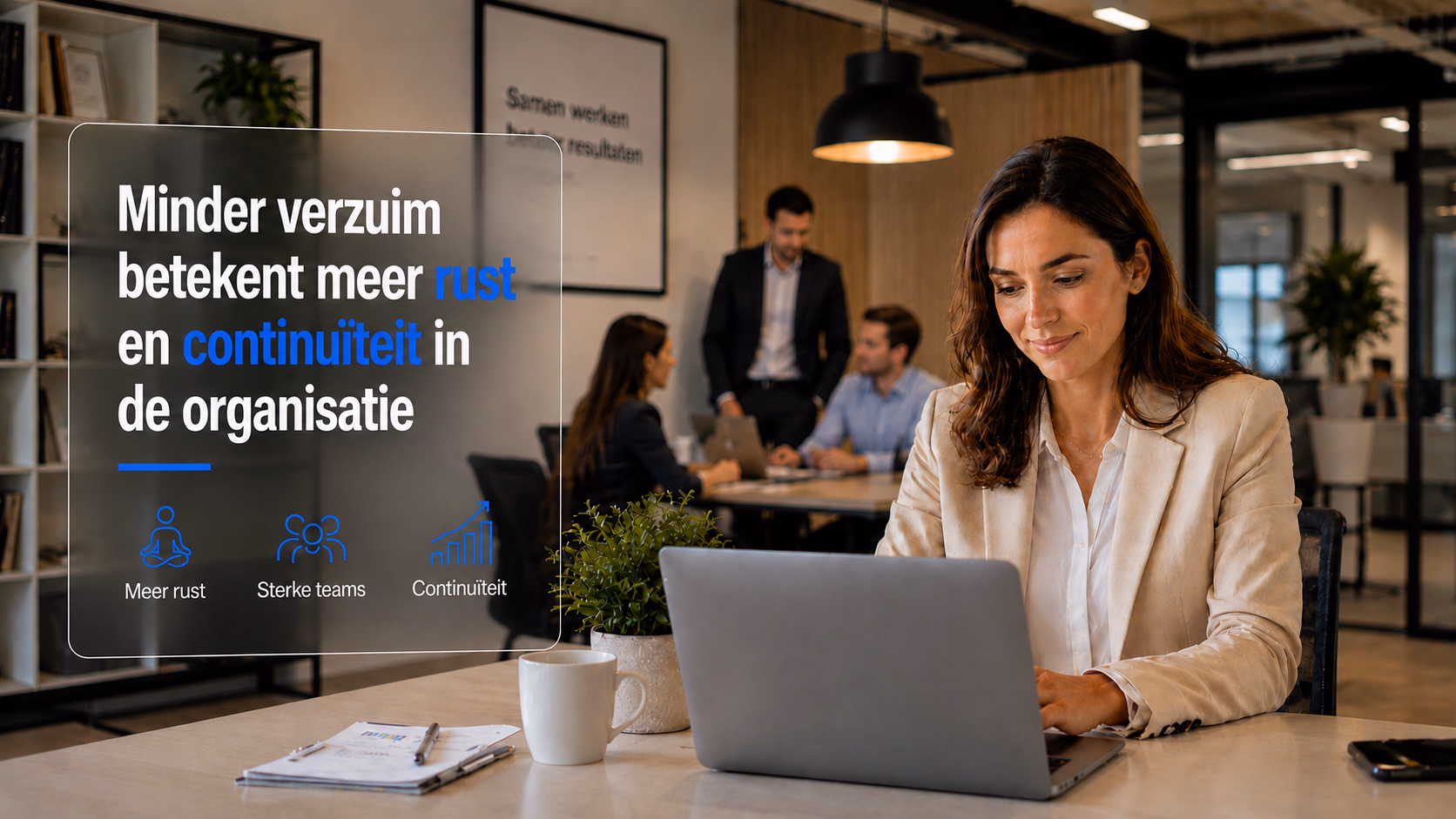 Banner innovatie ziekteverzuim, Nederlandse versie